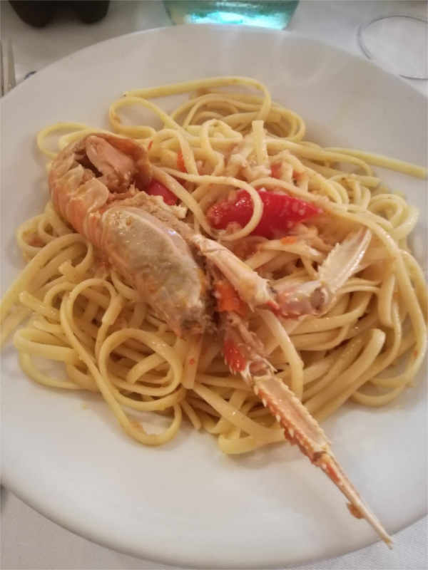 linguine astici