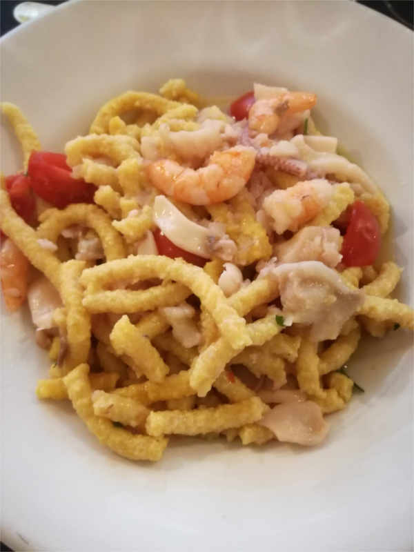 passatelli al ragu di pesce
